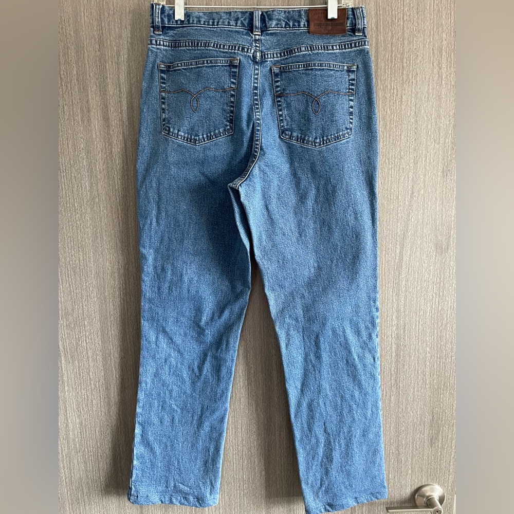 Lauren Ralph Lauren Women's Straight Leg Jeans - Light Blue Denim